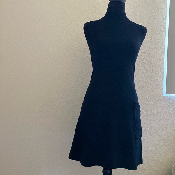 Amazing mod A-line mini dress by Theory size 0 NWOT - Picture 4 of 12